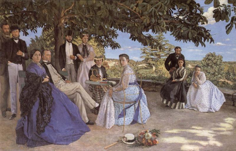 Frederic Bazille Family Reunion